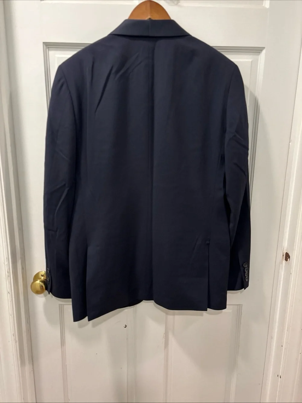 J.Crew Men’s Ludlow Slim Fit Shawl-Collar Tuxedo Jacket Italian Wool 40R Navy